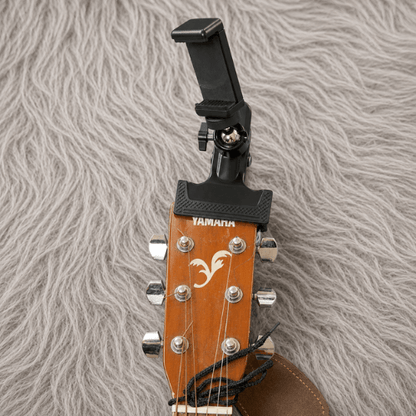 JamDock Grip™ - Hands-Free Guitar Phone Clamp